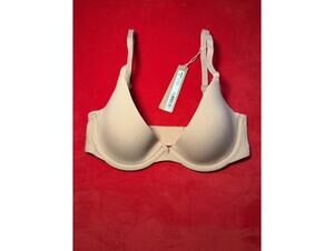 Skims Fits Everybody Scoop Plunge Bra Color Ochre Size 30C